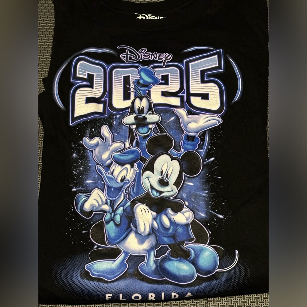 Disney Black and Blue 2025 Graphic Tee